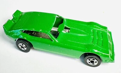 Hot Wheels 1982 Green Vega Bomb Funny Car Speed Machines Blackwall Diecast - Image 1 of 4