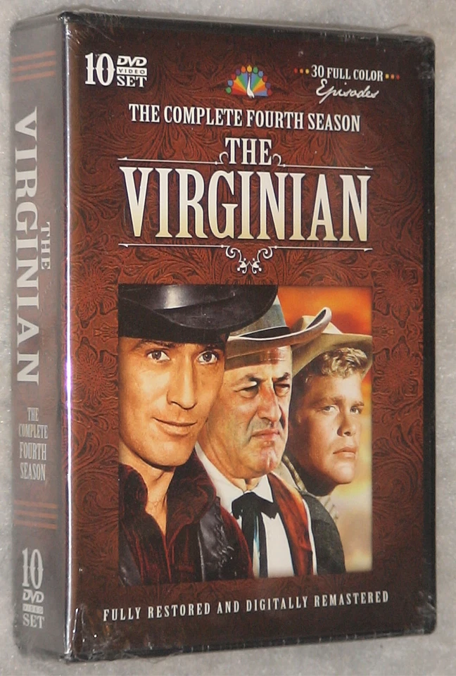 The Virginian Complete Season Series Four 4 NEW SEALED DVD Box Set - Image 1 of 1