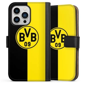 Flip Case Tasche Hülle für Apple iPhone 13 Pro - BVB Schwarz / Gelb - Bild 1 von 1