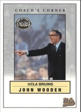 2001 Greats of the Game Coach's Corner #CC14 John Wooden
