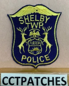 SHELBY TOWNSHIP, POLIZIA DEL MICHIGAN (PICCOLA) TOPPA SPALLA MI - Foto 1 di 2