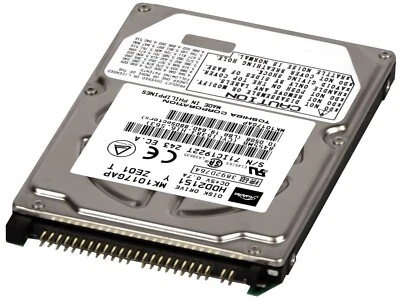 Toshiba MK1017GAP Hard Drive 2151 10GB 4200 RPM 1MB Cache IDE ATA 2.5" - Image 1 of 3