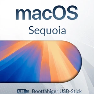 macOS 15 Sequoia Bootfähiger USB-Stick Neuinstallation Reparatur mac Apple - Bild 1 von 1
