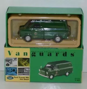 VANGUARDS 1/43 VA06607 FORD TRANSIT MKI VAN DIESEL BLACKPOOL TRANSPORT - Picture 1 of 1