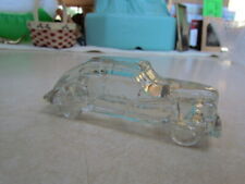 Glass Candy Container:  Vintage Car ~ Excellent!