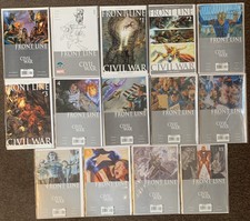 14 Civil War Front Line #1 A B C,2,3 A B,4,5,6,7,8,9,10,11 Marvel Comics Set