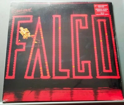 LP Falco - Emotional  35th Anniversary -limited edition Red Vinyl ,punk/new wave - Image 1 of 4