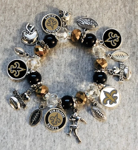New Orleans Saints charm bracelet Cover