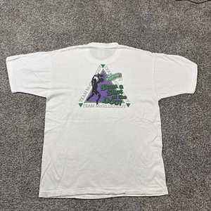 Vintage Dr McGillicuddy's Slam A Shot Of The Doc Basketball Liquor T Shirt Large - Picture 1 of 6