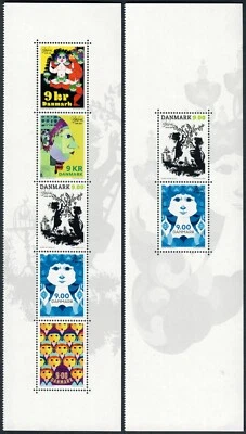 DENMARK. 2018. 108 Kr. Bjørn Wiinblad. Booklet Panes. MNH (PRH16 HB) - Image 1 of 2