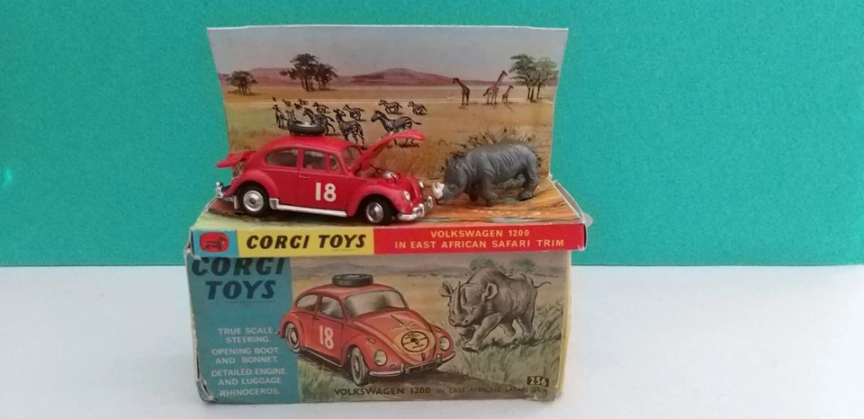 Corgi toys (no Politoys, Dinky, Tekno) VW safari - Immagine 1 di 4