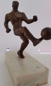 Olympic Games Berlin 1936 GERMAN SOCCER PLAYER BRONZE STATUE - Bild 1 von 5
