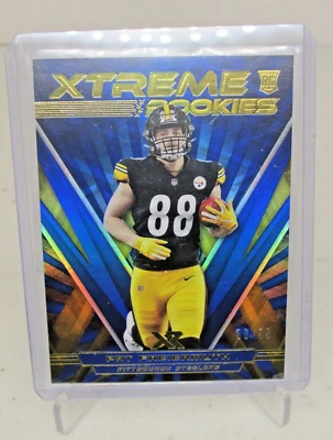 2021 Panini XR Xtreme Rookies Blue 36/99 Pat Freiermuth #XTR28 Rookie RC Steeler - Image 1 of 3