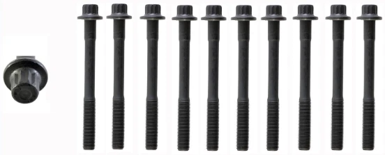 Pernos de culata para Toyota 2.4 2.7 2RZFE 2TZFE 2TZFZE 2TRFE 3RZFE Foto 1 de 1