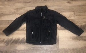 Columbia Black And Gray Fleece Jacket Size Youth XXS 4-5 - Picture 1 of 4
