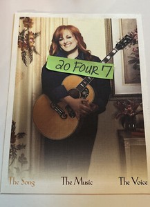 Must See WYNONNA JUDD  PHOTO Award Nominee Card “Coolest Chick On The Block”
