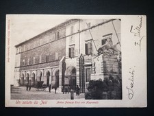 JESI PALAZZO RICCI ORA MAGNANELLI - ANCONA - VIAGGIATA 1902 - 1639