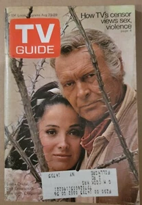 TV Guide August 1969 High Chaparall Erickson Cristal Man von Onkel - Bild 1 von 2