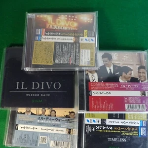 IL DIVO set of 5 CD DVD OBI Musical Affair Wicked game Timeless Sempre - Picture 1 of 6