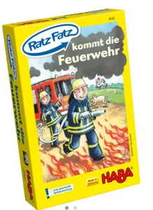 Haba 4542 - Ratz Fatz kommt die Feuerwehr  - Zustand SEHR GUT - Bild 1 von 2