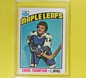 ERROL THOMPSON  1976  VINTAGE BASE Topps #259  Toronto Maple Leafs