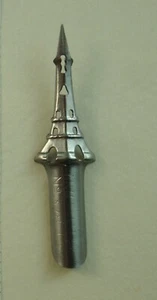 plume TOUR EIFFEL  /ANTONNELLANA   /  NIB PENNINI PLUMA FEDER/  couleur argent - Picture 1 of 1