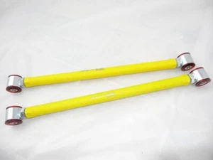 Brazos de control ajustables proyecto plateado MINI Cooper R50 R53 R55 x2 - Imagen 1 de 3