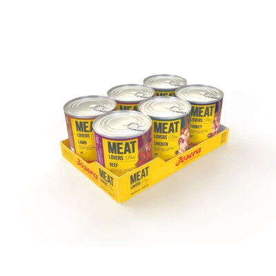 Josera Meat Lovers PURE Multipack Nassfutter Hundefutter nass |  6 x 800 g  - Bild 1 von 4