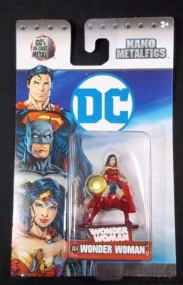 Jada DC Nano Metalfigs Diecast DC4 WONDER WOMAN 1.5" NUEVO Foto 1 de 3