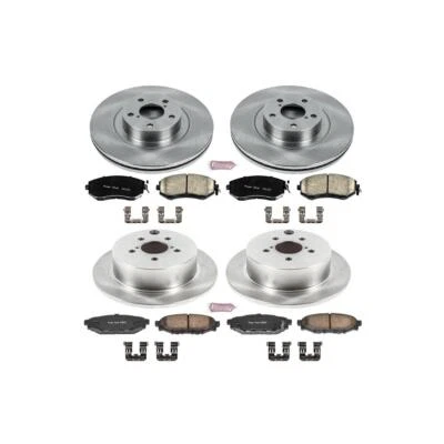 PowerStop Disc Brake Kit Front and Rear - Fits Subaru Crosstrek 2016-2017, Subar - Image 1 of 4