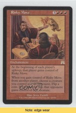 2002 Magic: The Gathering - Onslaught Risky Move #223 READ 0a1