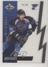 2012-13 Panini Limited Limited Duels Silver /99 David Backes #LD-14A