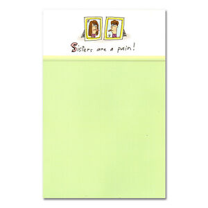 Funny HAPPY BIRTHDAY Card FOR SISTER FROM BROTHER by American Greetings+Envelope