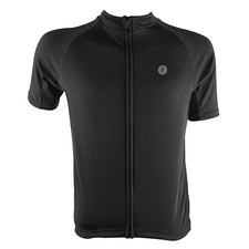cycling jersey plain black
