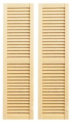 GLENOWEN Puppenhaus Zum Selbermachen Lamellenläden 1 Stück HW5018