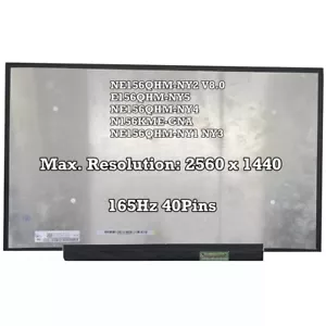 NE156QHM-NY2 V8.0 E156QHM-NY5 NE156QHM-NY4 N156KME-GNA NE156QHM-NY1 NY3 LCD - Picture 1 of 2