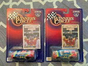 Jeff Gordon 1998 Winners Circle Million Dollar Winner 1:64 Scale Diecast X 2 - Picture 1 of 3