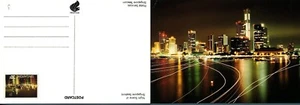 SINGAPORE - Cartolina Postale - 30 c - Singapore di notte. Telecom - Imagen 1 de 1