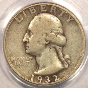 1932-S Washington Quarter - PCGS VF20 - Key Date! - Picture 1 of 8