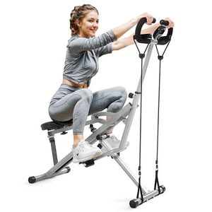 MÁQUINA DE SENTADILLAS DE ENTRENAMIENTO EN CASA con BANDAS DE RESISTENCIA AJUSTABLES - ¡NUEVA Y SE ENVÍA GRATIS! - Imagen 1 de 8