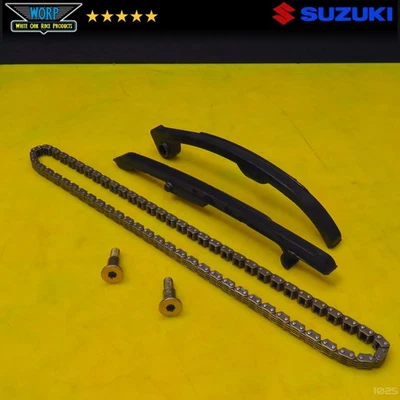 OEM 1998 SUZUKI GSXR750 TIMING CHAIN GUIDES SLIDERS ARMS TENSIONERS 96-99 - Image 1 of 4