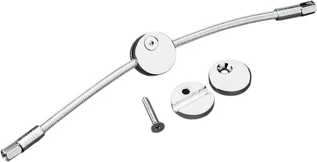 Accutronix Brake Line Sandwich Chrome - Image 1 of 1