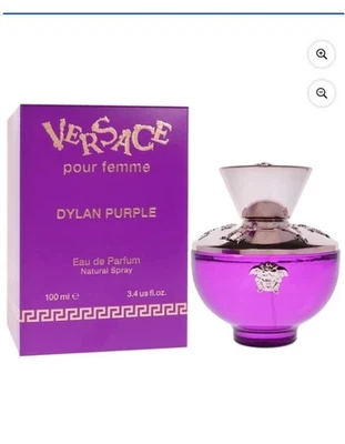 Versace Dylan Purple 3.4oz Edp Spray Para Mujer Nuevo En Caja  Foto 1 de 4