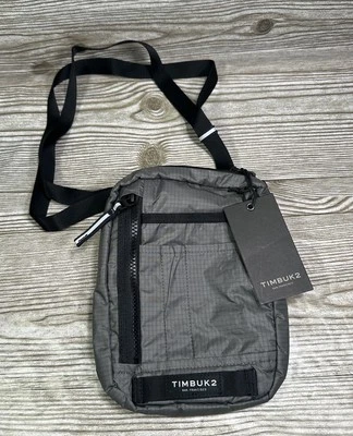 Небольшая графитовая серая сумка через плечо Timbuk2 на молнии 3210-3-1096 - Изображение 1 из 4