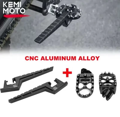 Estensione Pedane Moto Da Cross PitBike Pedaline Passeggero Universali Off-Road - Image 1 of 4