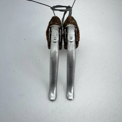 Vintage Dia Compe Brake Levers Non Aero Drop Bar Hoods Release Eroica 80s A57 - Image 1 of 4