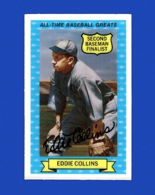 Kellogg's Set-Break 1972 #10 Eddie Collins casi nuevo-como nuevo o mejor *GMCARDS* Foto 1 de 2