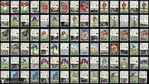1951 Topps Magic College Stars Football Card Lot - Vic Janowicz Bill Wade ++ - Picture 1 of 11