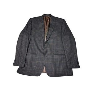 Lauren Ralph Lauren Men's Plaid Wool Blend Blazer Sport Coat 46L - Picture 1 of 12