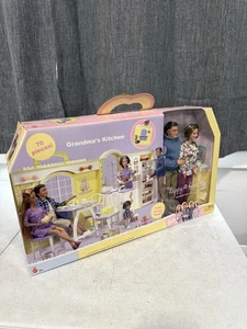 2003 Barbie Happy Family Opa & Omas Küche Puppe Geschenkset neu versiegelt - Bild 1 von 11